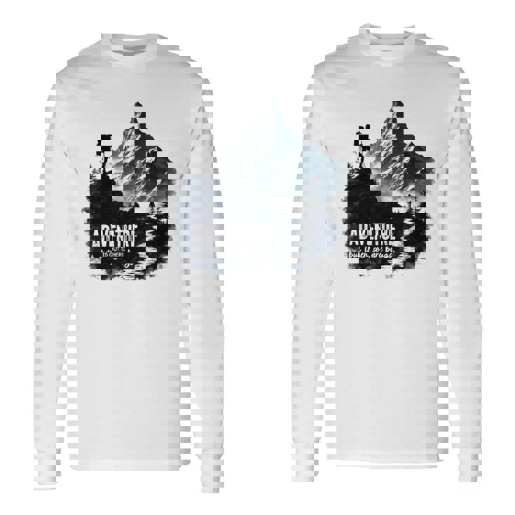 アドベンチャー バグ アウトドア キャンプ ハイキング 面白い 自然 グラフィック 長袖Tシャツ ギフトのアイデア