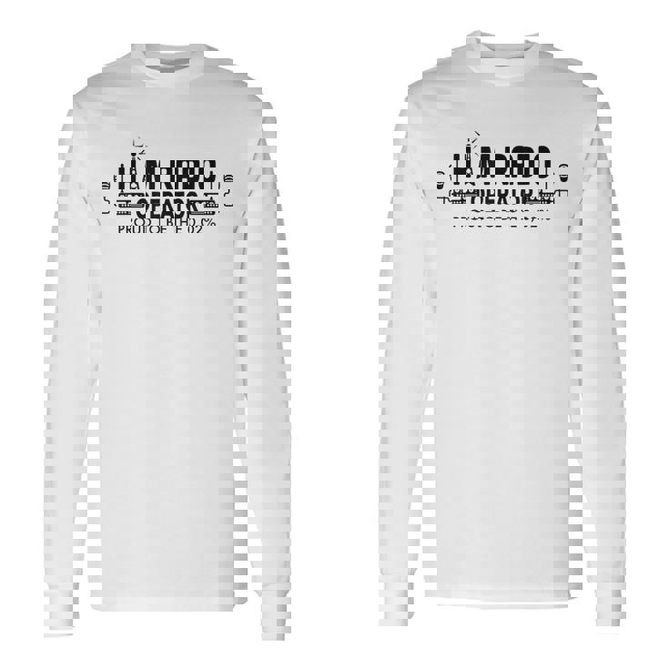 アマチュア無線家 長袖Tシャツ