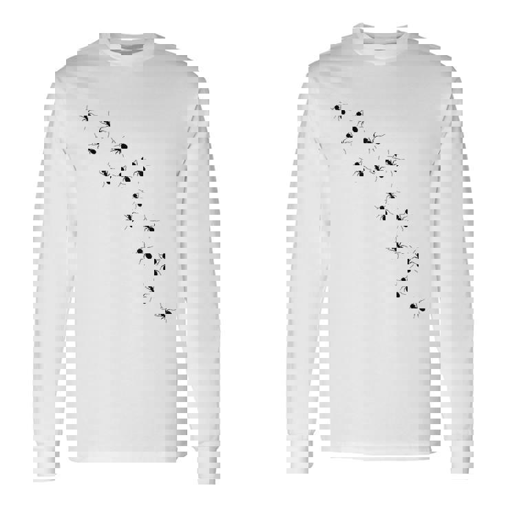 アリ マーチングアリ 昆虫 メンズ レディース キッズ ギフト 長袖Tシャツ ギフトのアイデア