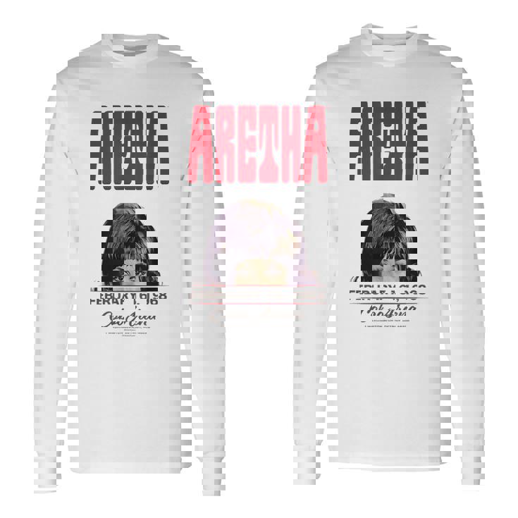 アレサ・フランクリン・コボ・アリーナ 1968 長袖Tシャツ