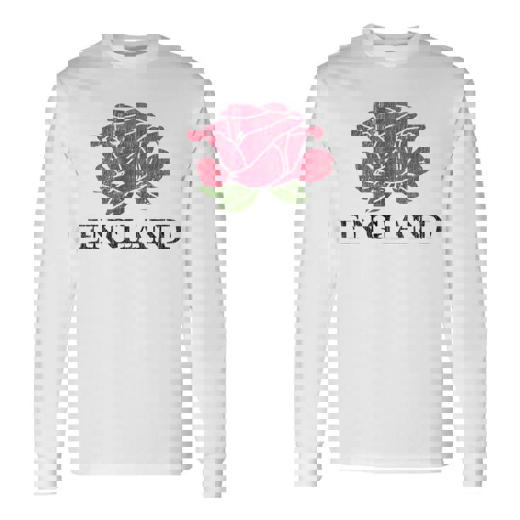 アンティーク調のイングリッシュラグビーシャツ 長袖Tシャツ