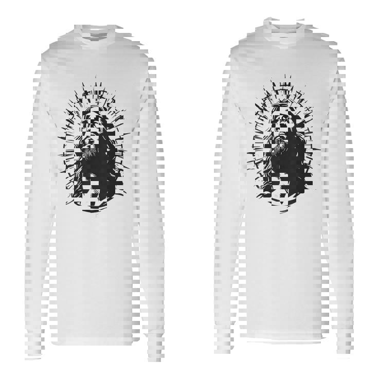 イエスキリスト王王 長袖Tシャツ