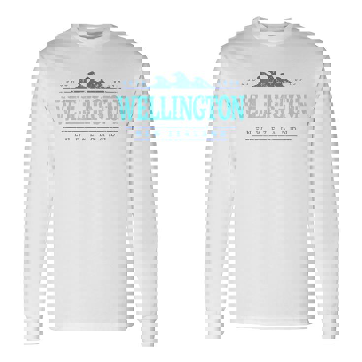 ウェリントン ニュージーランド 長袖Tシャツ