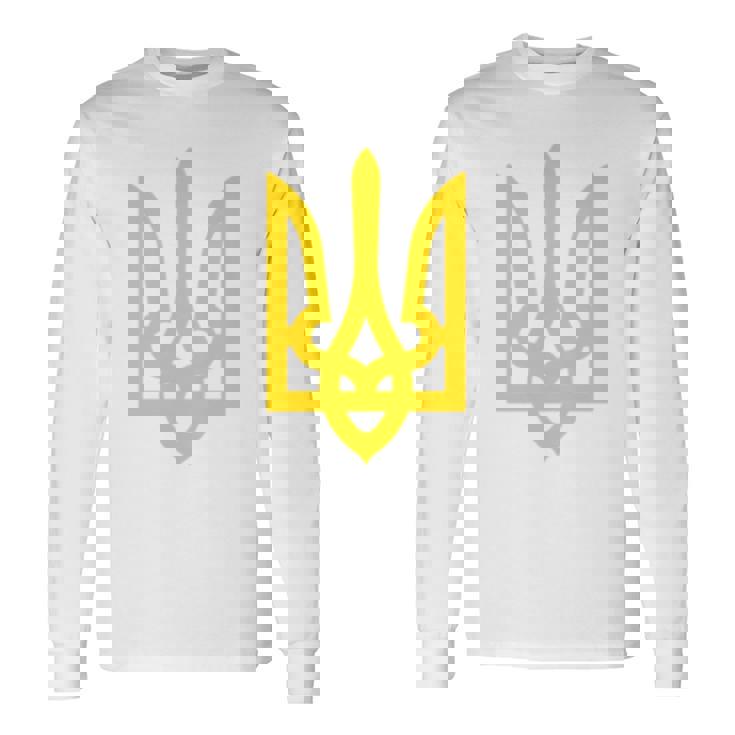 ウクライナ大統領 ヴォロディミル・ゼレンスキー ウクライナ・トライデント 長袖tシャツ 長袖Tシャツ