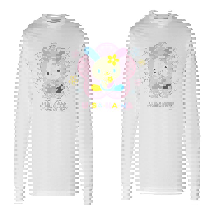 ウサハナ おはな 長袖Tシャツ ギフトのアイデア