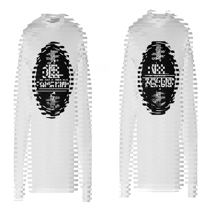 オニール・ファミリー・リユニオン俺たちのルーツ・イズ・ストロング・ツリー 長袖Tシャツ