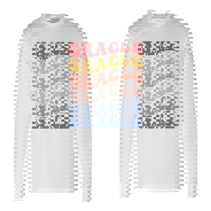 オラクル・グルーヴィー・レトロ 長袖Tシャツ