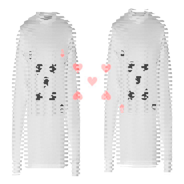 オリジナル ハロウィン トランプ コスチューム 不思議の国のアリス 長袖Tシャツ