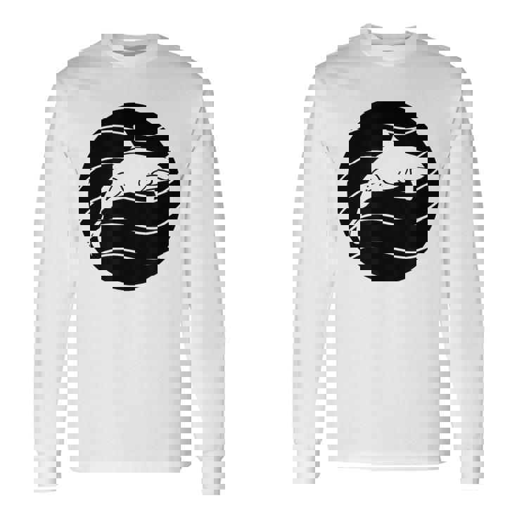 オルカ ヴィンテージ クジラ 海洋動物 クジラ 長袖Tシャツ