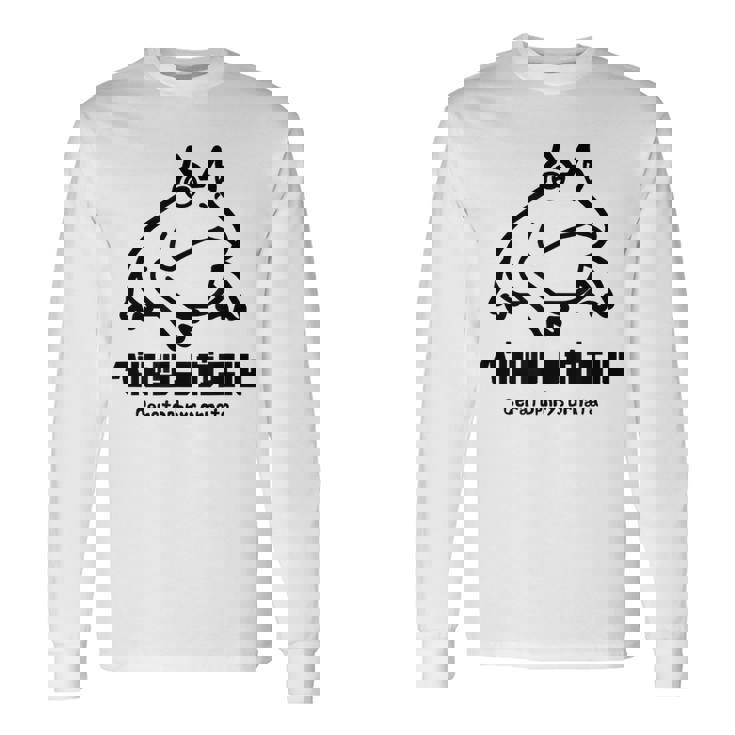 カエル ベルツノガエル メンズ レディース キッズ かわいい 蛙好き 長袖Tシャツ