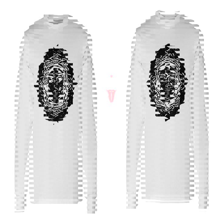 カーリー ヒンドゥー教 神 女神 インド 聖なるヨガ プージャ カーリー 長袖Tシャツ