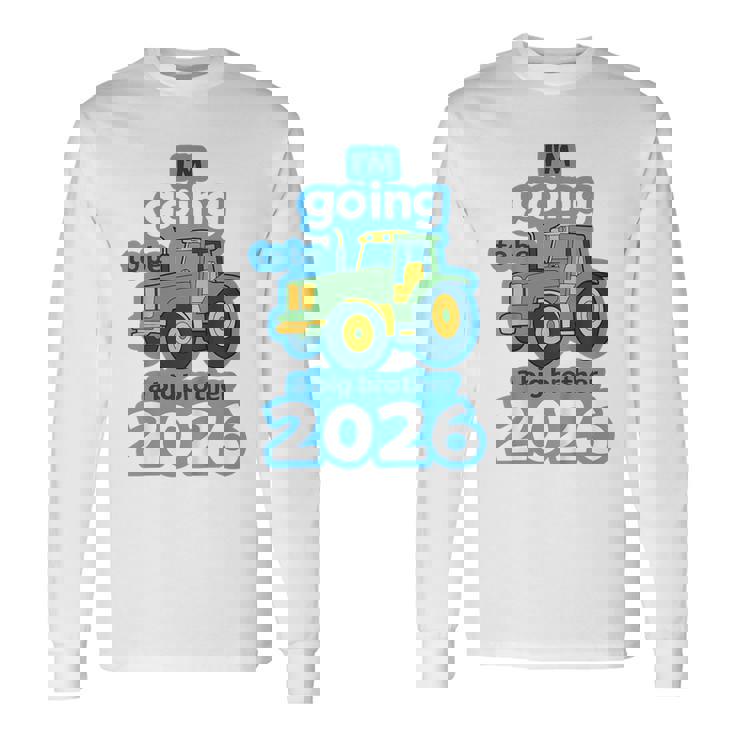 キッズ 2026年にお兄ちゃんになるよ 長袖Tシャツ