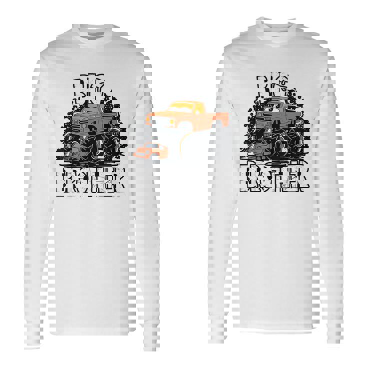 キッズ Big Brother T Announcement For Toddlers & Boys 長袖Tシャツ