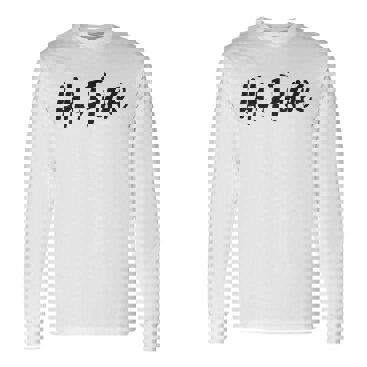 キッズ Hi Five 5Th Birthday 5歳 パーティー 幼稚園 長袖Tシャツ