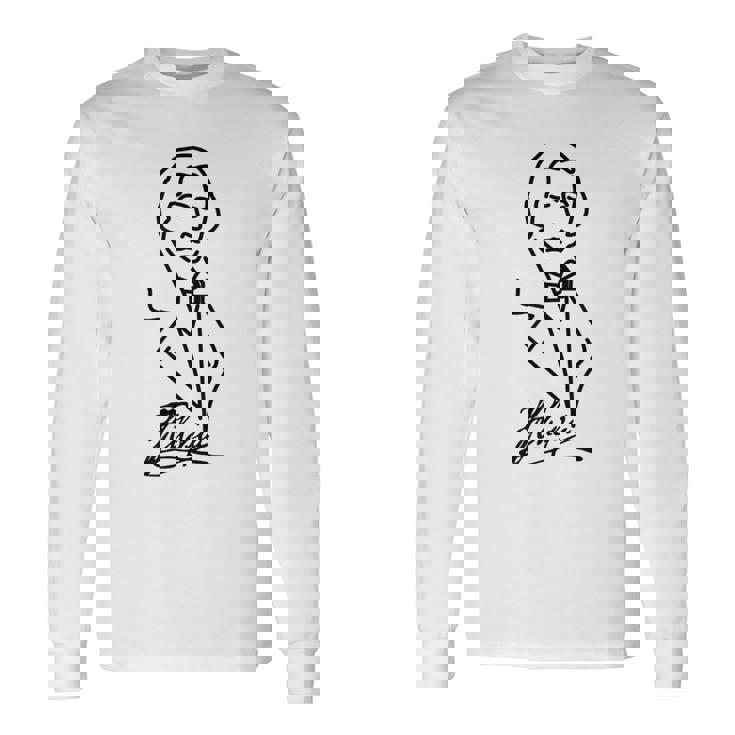 クラシック音楽、ピアニスト、ショパン、ミュージシャン、作曲家シャツ 長袖Tシャツ