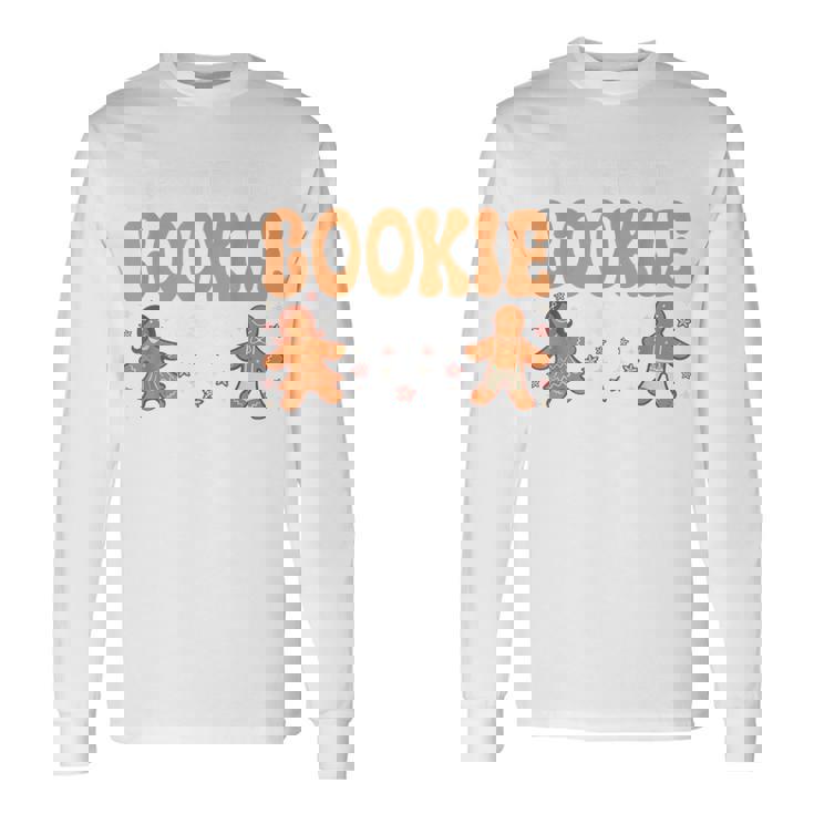 クリスマス認定クッキーテスタースタイル 長袖Tシャツ