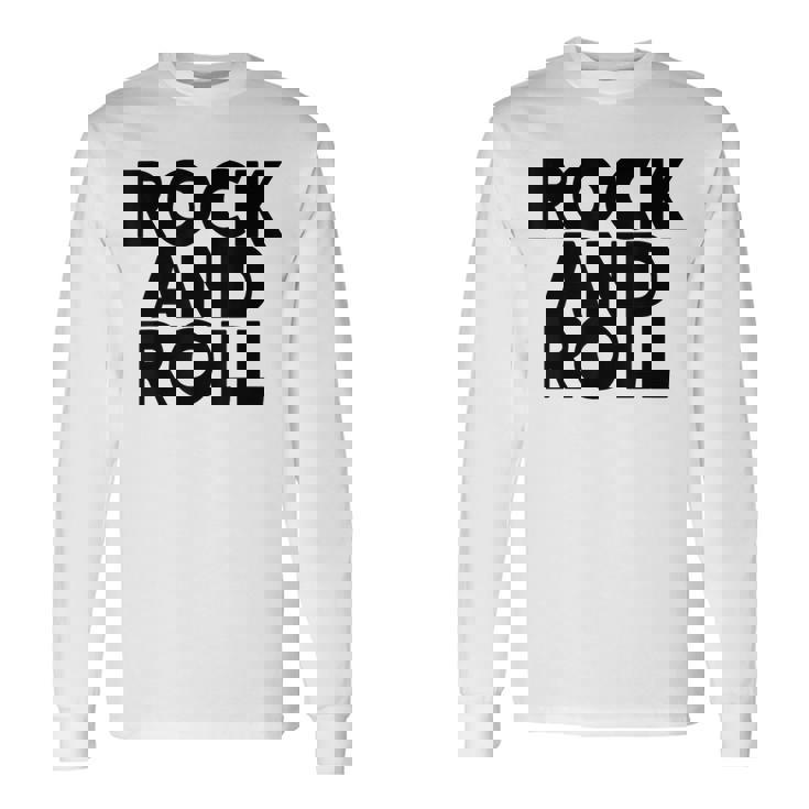 クールなロックンロールミュージックtシャツ、ロックンロールグラフィックをお楽しみください。 長袖Tシャツ