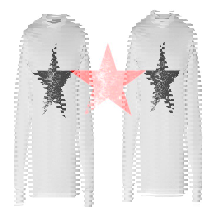 クールレッドスター 長袖Tシャツ