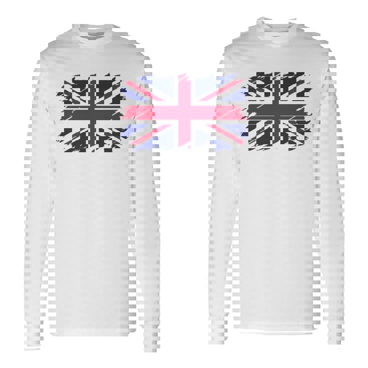 グウェントuk、イギリスの国旗、ユニオンフラッググウェント 長袖tシャツ 長袖Tシャツ