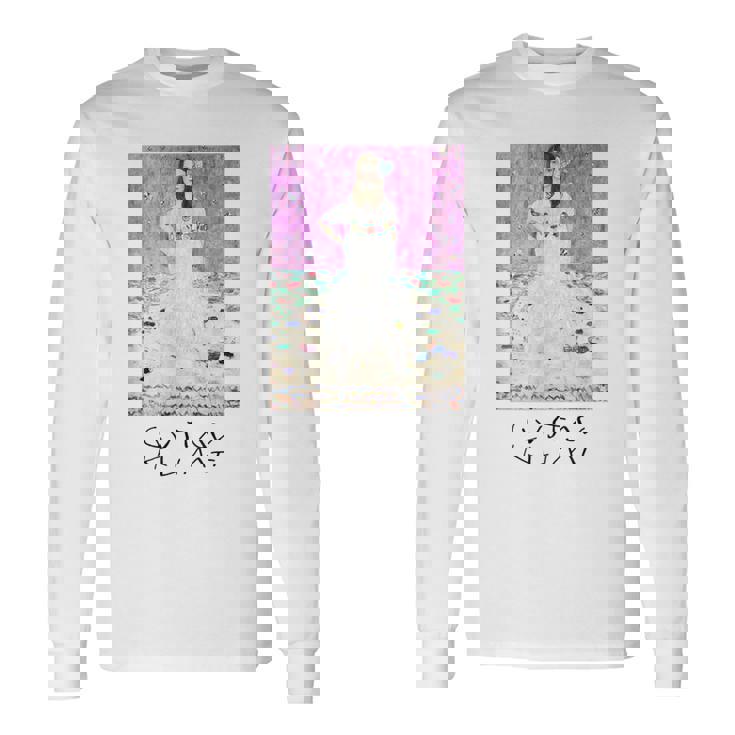 グスタフ・クリムト アートワーク 長袖Tシャツ