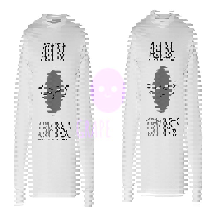 グレープネスを実現する カワイイスタイルグレープ 長袖Tシャツ