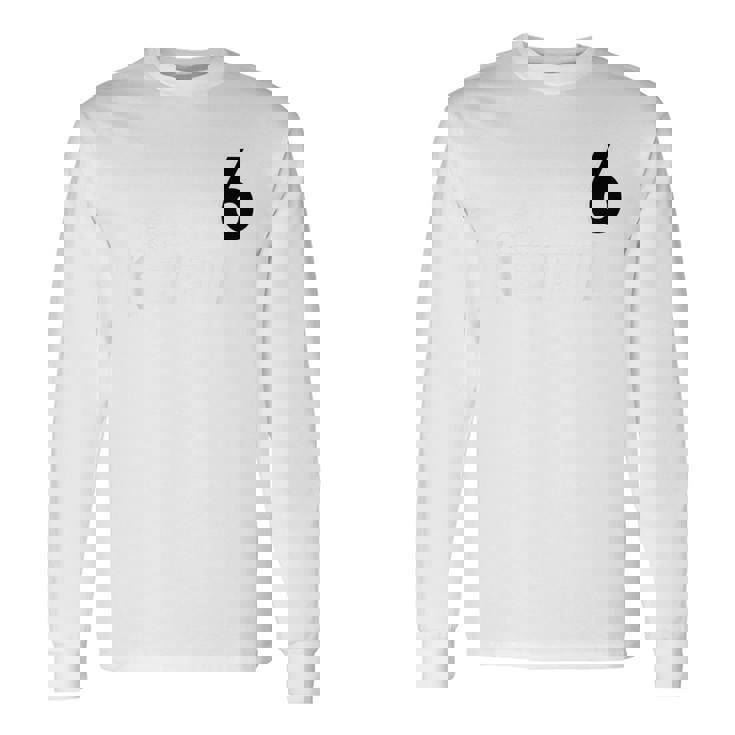 ケイリングリーンナンバー 6 グリーンジャージナンバー・シックス・レーシング 長袖Tシャツ