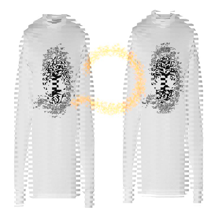 ケルトの木 長袖Tシャツ