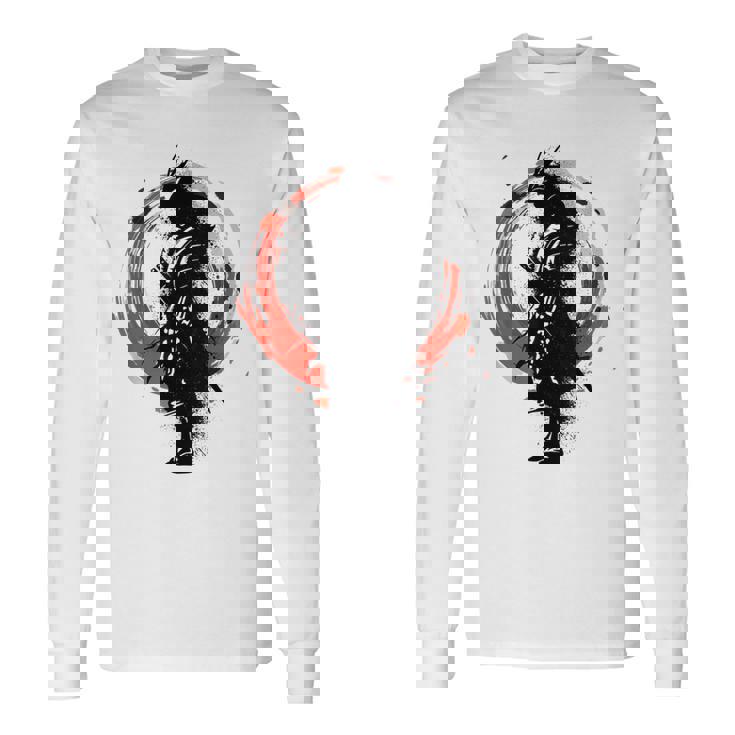 ゴーストサムライ 武士道 アニメ マンガ 武士道 長袖Tシャツ