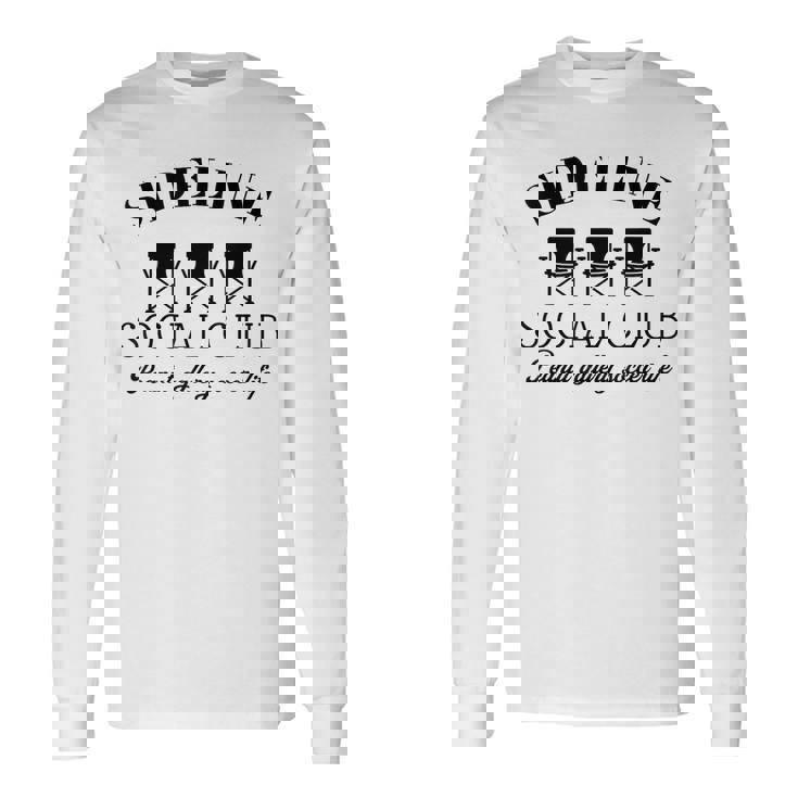 サイドライン ソーシャルクラブ ピーナッツギャラリー サッカーライフ おもしろサッカー 長袖Tシャツ