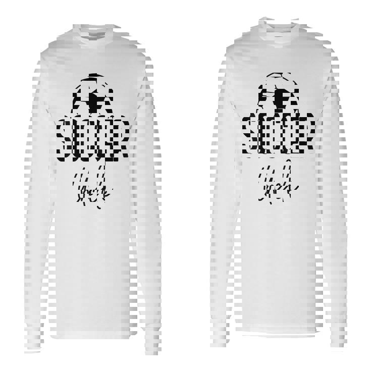 サッカー おじさん お父さん プレーヤー コーチ 試合 デー ギフト ボーイフレンド 男性 長袖Tシャツ