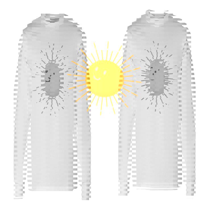 サンシャイン 晴れ 太陽 長袖Tシャツ