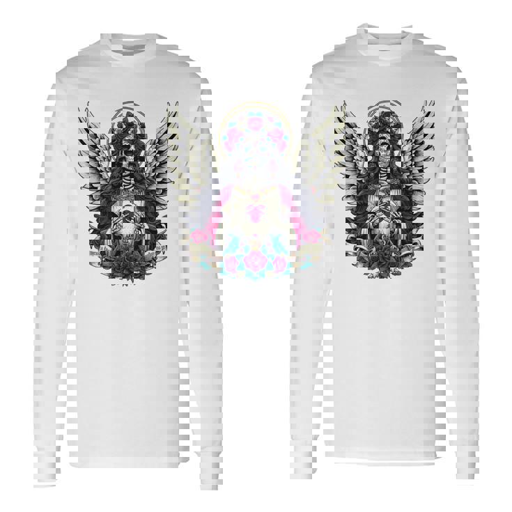 サンタ・ムエルテ 長袖tシャツ 長袖Tシャツ