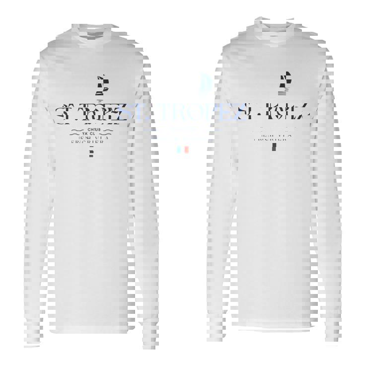 サントロペ フレンチリビエラ ヨットクラブ コートダジュール フランス 長袖Tシャツ