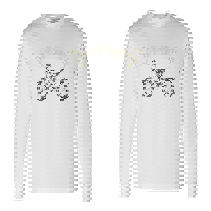 サー・ロン・レッツ・ライド 長袖Tシャツ