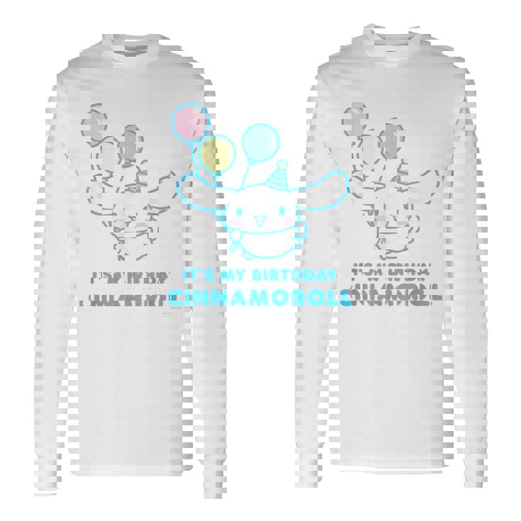 シナモロール It's My Birthday 長袖Tシャツ