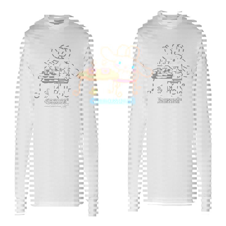 シナモロール Usデザイン ティータイム 長袖Tシャツ