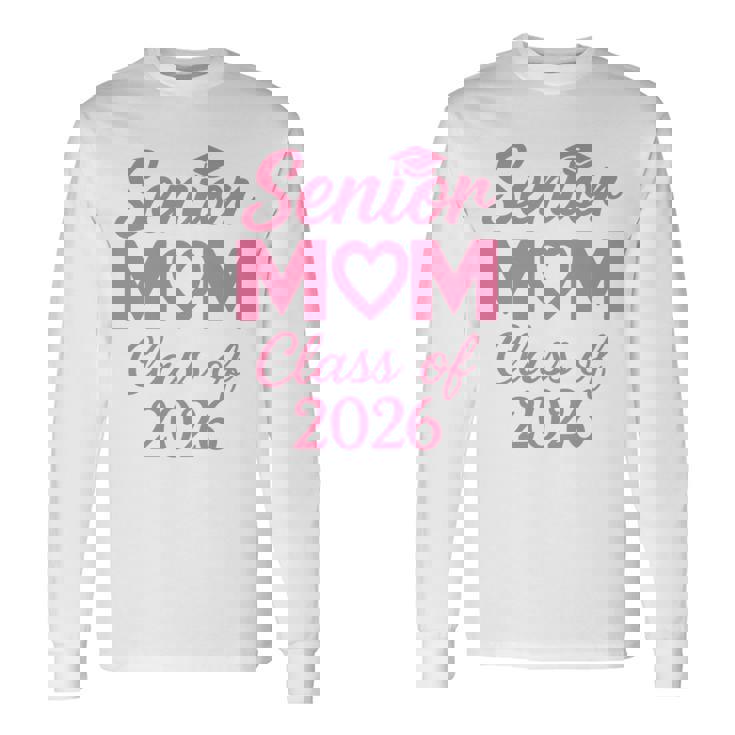 シニアママクラス 2026年 ピンク プラウド 卒業 母 卒業 長袖tシャツ 長袖Tシャツ