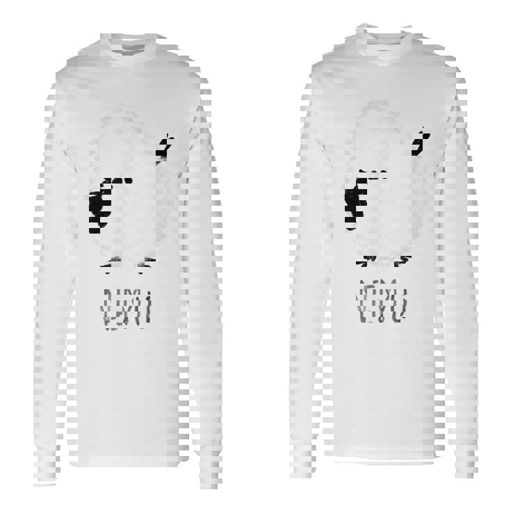 シマエナガ 北海道 雪の妖精 可愛い 眠い 長袖Tシャツ