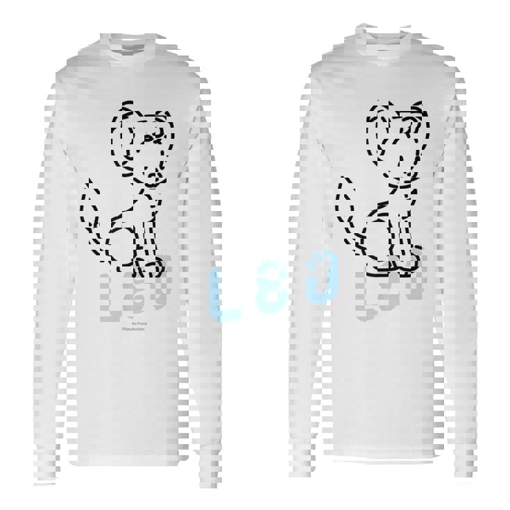 ジャングル大帝 Round （レオ）Ctezuka Productions 長袖Tシャツ