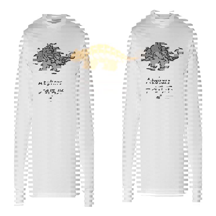 ジュラシック・ワールド Ankylosaurus Loose Illust 長袖Tシャツ