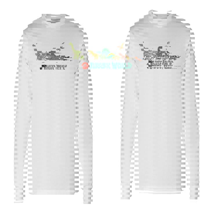 ジュラシック・ワールド Loose Illust 長袖Tシャツ