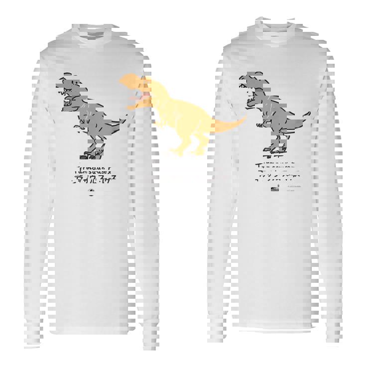 ジュラシック・ワールド Tyrannosaurus Rex Loose Illust 長袖Tシャツ