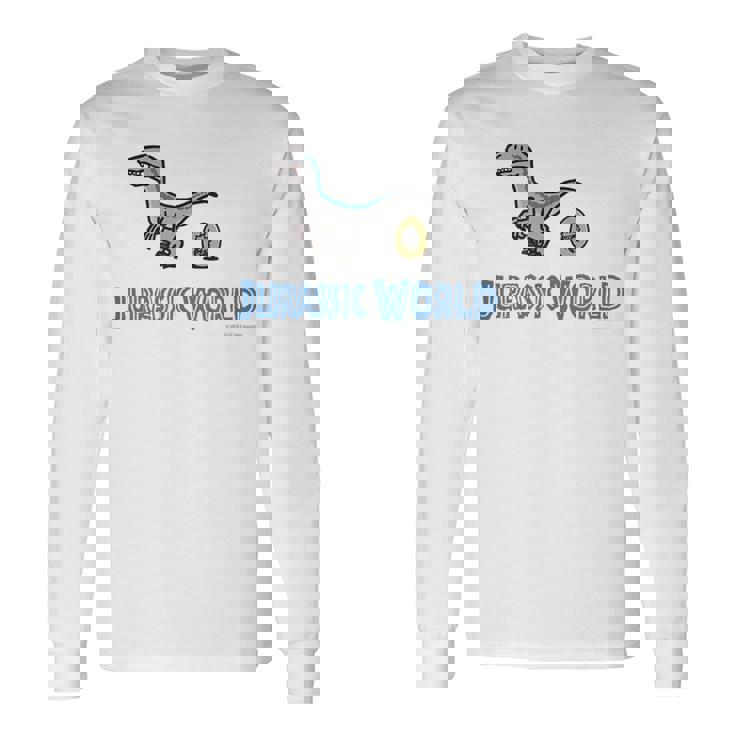 ジュラシック・ワールド ラプトル Loose Illust 長袖Tシャツ