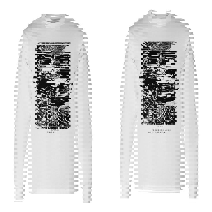 スカイライン ハコスカ ビンテージ スポーツカー ワイスピ ハードチューン グッズ 長袖tシャツ 長袖Tシャツ