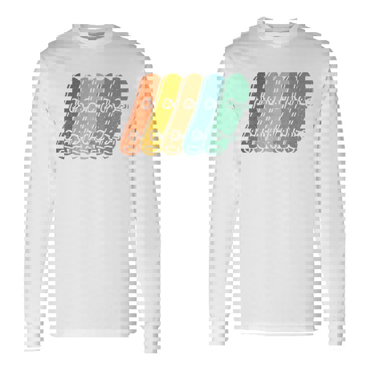 スケート スケーター スケートボード ビンテージ 長袖Tシャツ