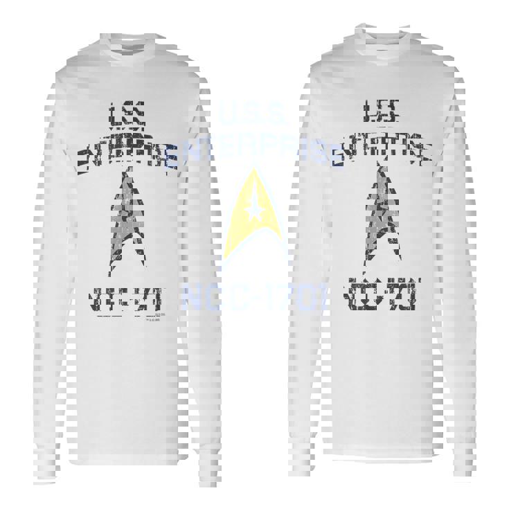 スタートレック オリジナルシリーズ エンタープライズ デルタ 長袖Tシャツ