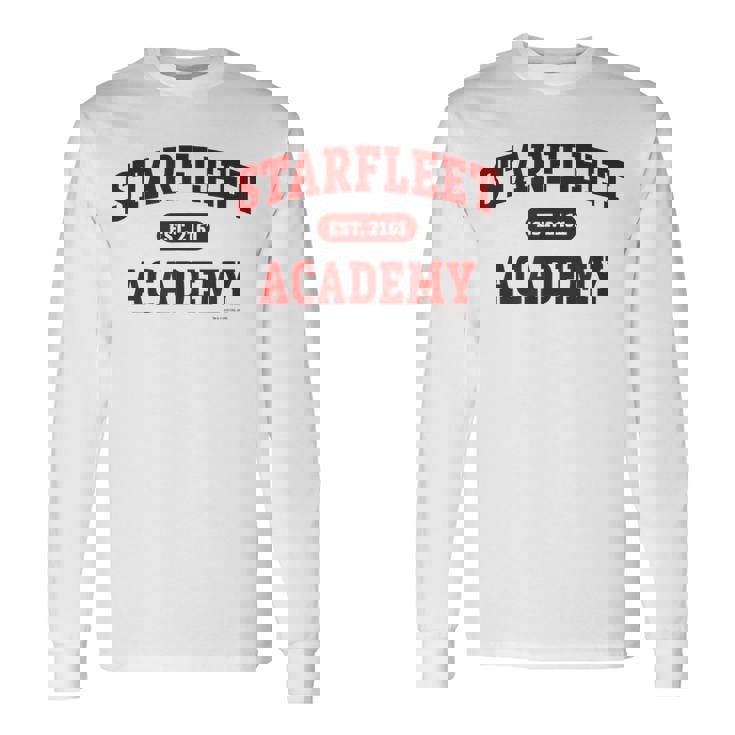 スタートレック スターフリートアカデミー Est2161 長袖Tシャツ