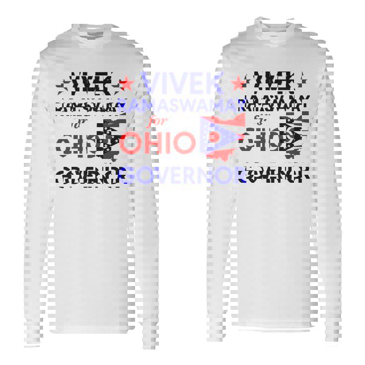 ステート・オブ・エクセレンスビベック・ラマスワミー、2026年オハイオ州知事選出 長袖Tシャツ