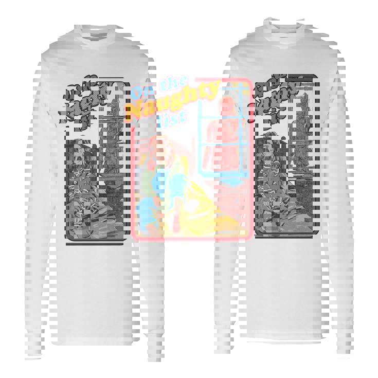 ストレンジャー・シングス クリスマス マックス ベクナ コミック いたずらリスト レトロ 長袖tシャツ 長袖Tシャツ