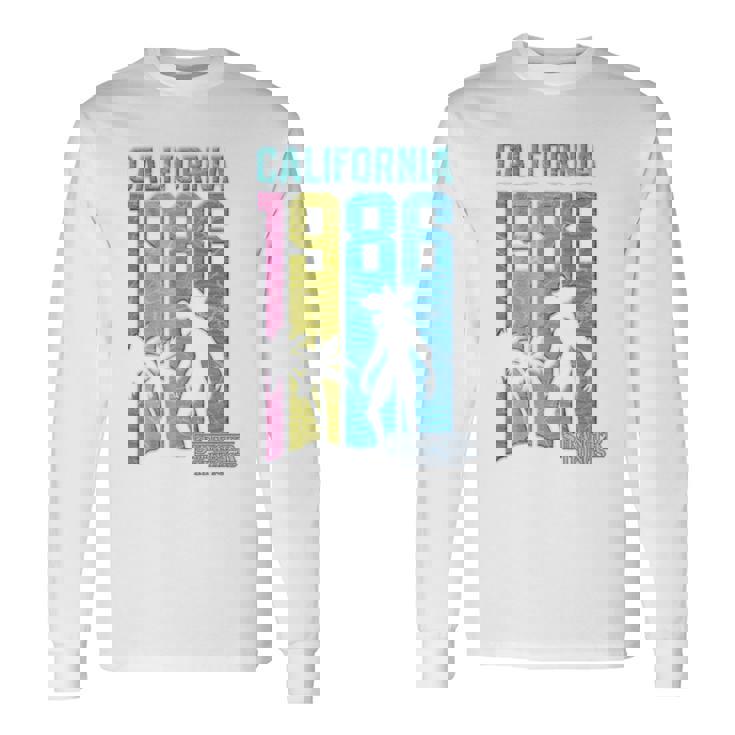 ストレンジャー・シングス デモゴルゴン カリフォルニア 1986年 ファン記念品 長袖tシャツ 長袖Tシャツ